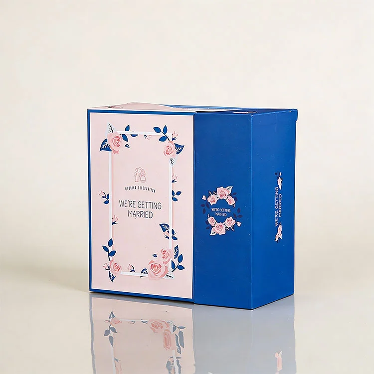 골판지 이중 개봉 포장 상자