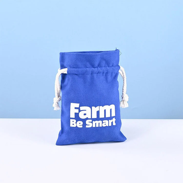 선물용 조임끈 캔버스 가방